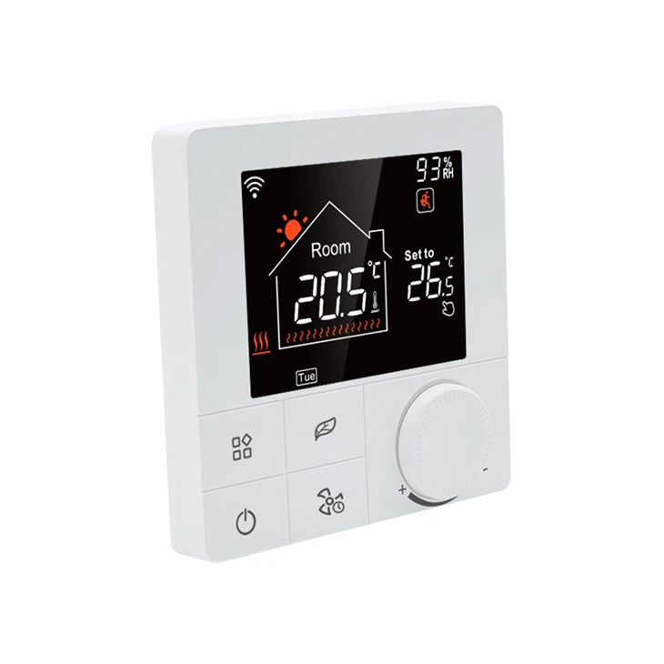 Thermostat for underfloor heating control system